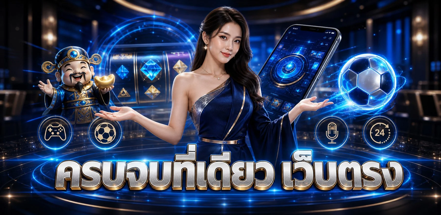 ภาพโปรโมต MAWIN777 ทางเข้าเว็บหลักพร้อมตัวละครเกม